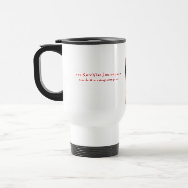 Tasse rare de voyage de la Birmanie de voyage de (Gauche)