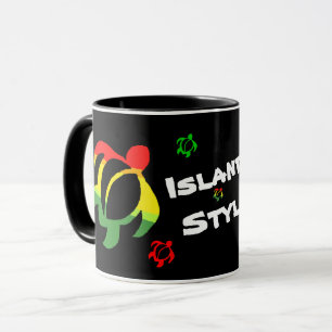 Tasse Rasta Honu Style Île LineA