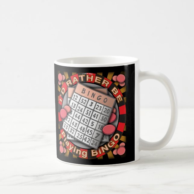 Tasse Rather Play Bingo (Droite)