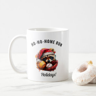 Tasse Raton Laveur Ho-Ho-Home Run — Ajoutez Votre