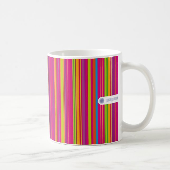 Tasse rayée de sucrerie (Droite)