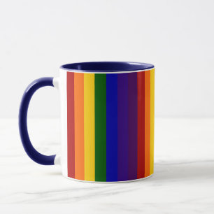 Tasse Rayures arc-en-ciel