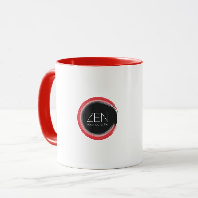 Tasse Red Zen (Devant gauche)