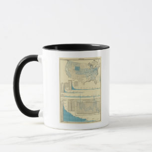 Tasse Régions d'extraction de charbon