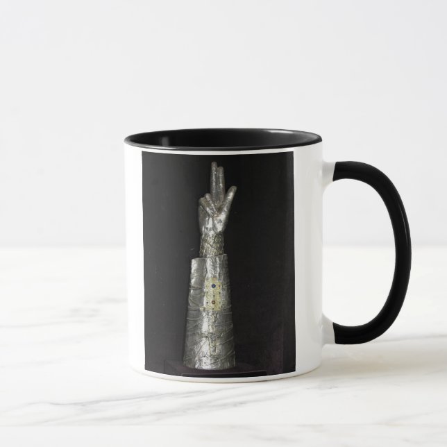 Tasse Reliquaire de St George (argent et bois) (Droite)