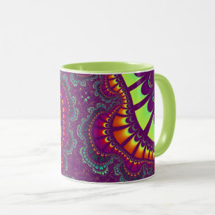 Tasse Remix arc-en-ciel violet