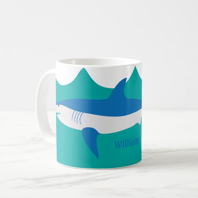 Tasse Requin Mako (Devant gauche)
