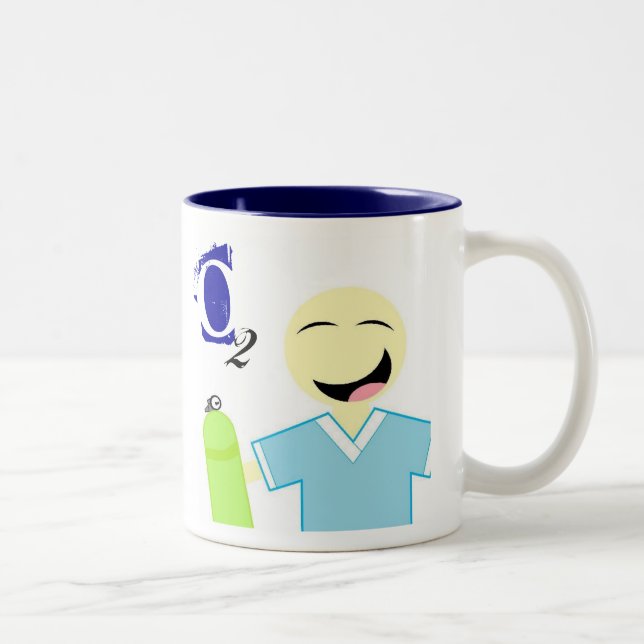 Tasse respiratoire droite de l'oxygène de thérapie (Droit)
