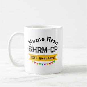Tasse Ressources Humaines SHRM-CP Cadeau Personnal