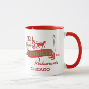 Tasse Restaurant Henrici, Chicago, IL 1868-1962