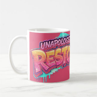 Tasse restaurée sans excuses