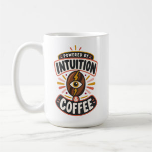 Tasse Rétro Boho «Propulsé par l'intuition et le c