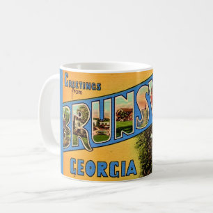 Tasse Rétro Brunswick Géorgie