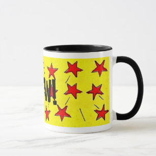Tasse Retro Comix Stars "WOW!"