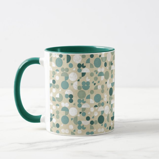 Tasse Rétro motif abstrait (Gauche)
