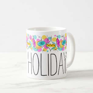 Tasse Retro Tree Baubles Line