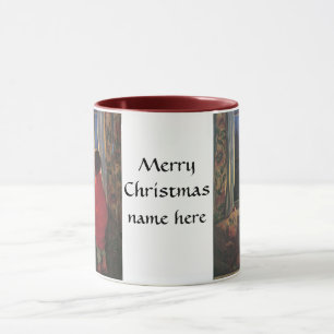 Tasse Réveillon de Noël Vintage par Jessie Willcox Smith