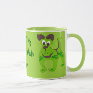Tasse Révélation de mon côté irlandais joueur