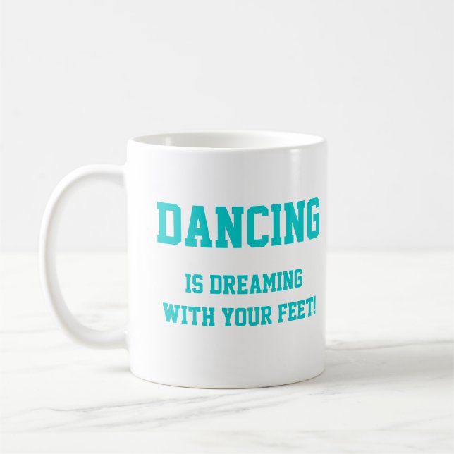 Tasse rêveuse de danse (Gauche)