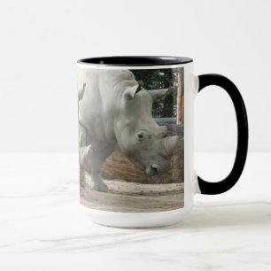 Tasse Rhinocéros blancs du nord mis en danger