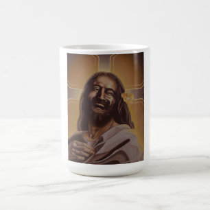 Tasse riante de Jésus de la lune de juin