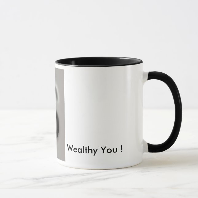 Tasse Riche vous ! Abondant vous ! Argent Reiki infusé ! (Droite)