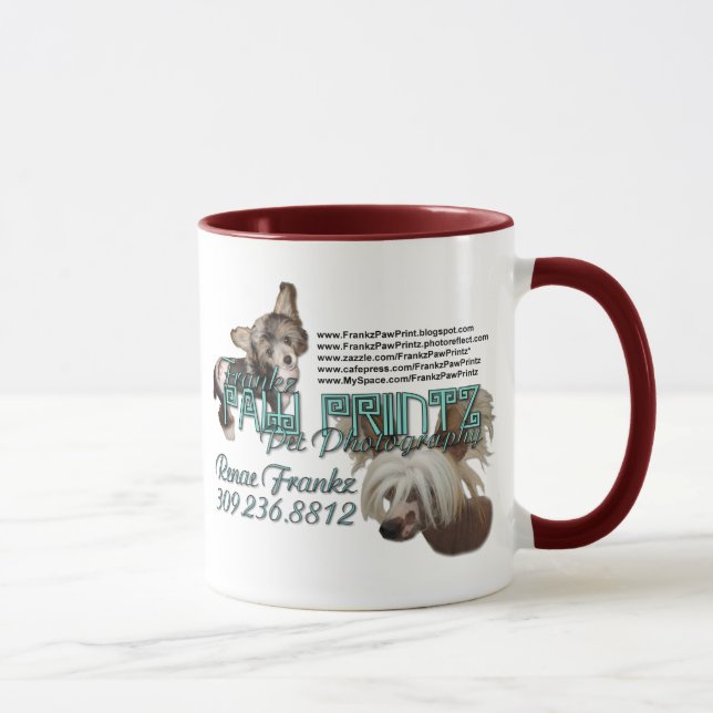 Tasse Riley - border collie - Linda (Droite)