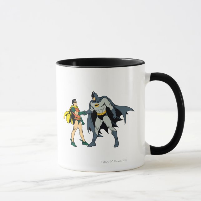 Tasse Robin Et Batman Handshake (Droite)