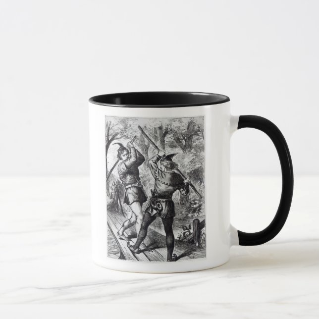 Tasse Robin Hood et petit John (Droite)