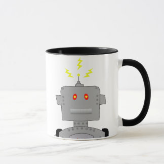 Tasse robot confus