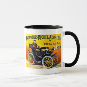 Tasse Rochet et automobiles de Schneider - annonce
