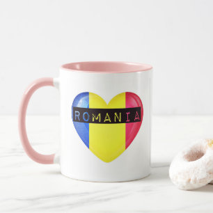 Tasse Romania Heart