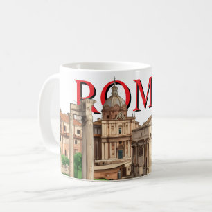 Tasse Rome - Forum Romain   Tasse à café souvenir