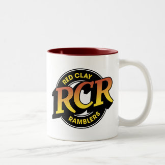 Tasse ronde de logo de rcr