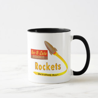 Tasse Roquettes Neutrino Nev-R-Late - muqueuse rétro
