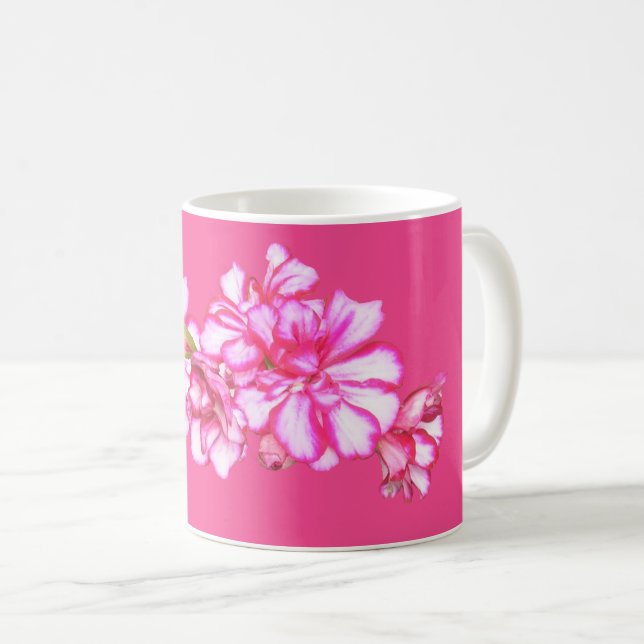 Tasse - Rosa gestrippte Deutschland (VorderseiteRechts)