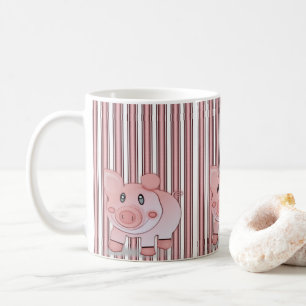 Tasse Rosa Schweine