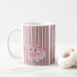 Tasse Rosa Schweine