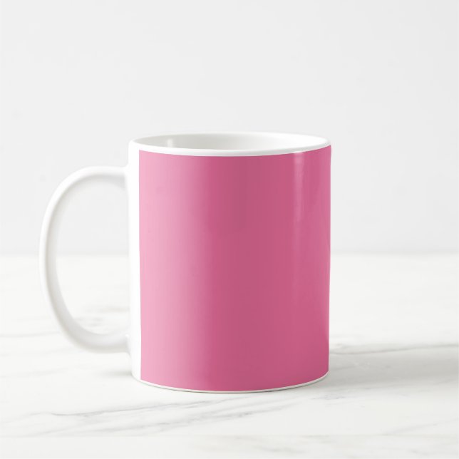 Tasse Rose Clair Uni (Gauche)