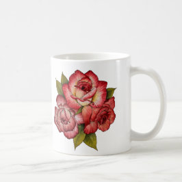 Tasse rose de bouquet de cru