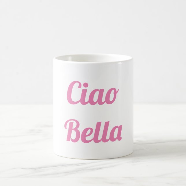 Tasse rose de Ciao Bella (Centre)