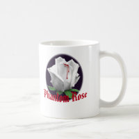 Tasse rose de fantôme