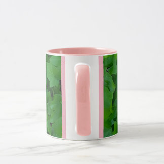 Tasse rose de lierre