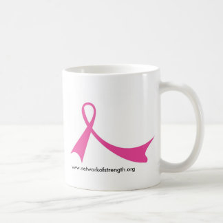 Tasse rose de ruban