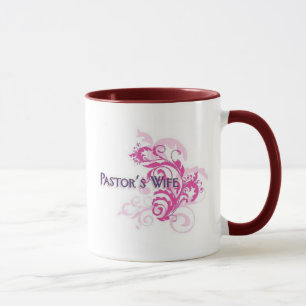 Tasse Rose d'épouse de pasteurs