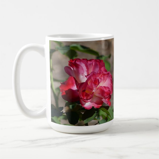 Tasse Rose Étincelante (Gauche)