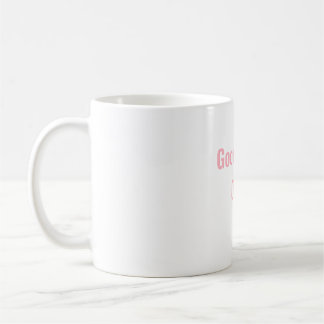 Tasse rose Good Vibes Only - Citation positive sur