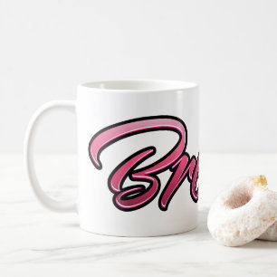 Tasse rose pâle Brenda tasse à thé tasse à café