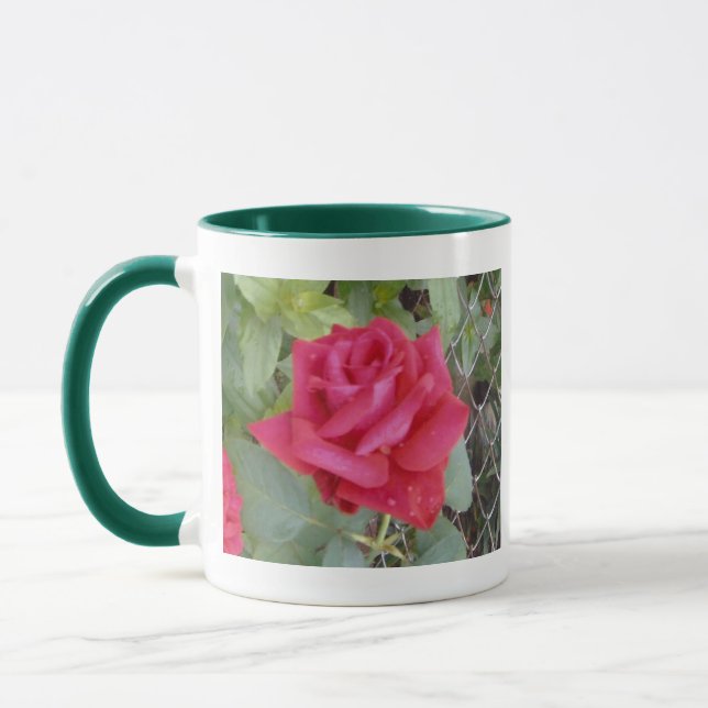 Tasse Rose rouge (Gauche)