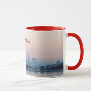 Tasse Rosen-Sonnenuntergang-Clevelands OH-